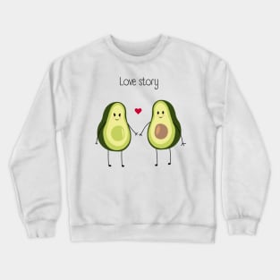 White Cute Minimalist T-Shirt Crewneck Sweatshirt